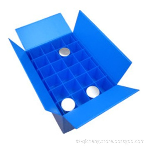 PP Corrugated Plastic Box with Divider